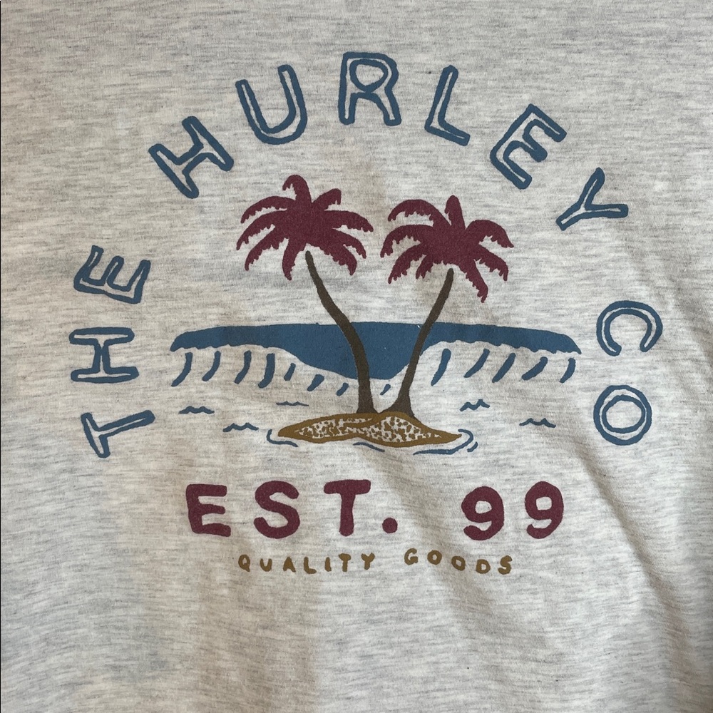 Hurley Gray Men's T-Shirt